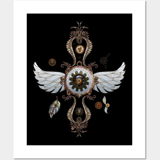 Wonderful noble steampunk design Wall Art by Nicky2342